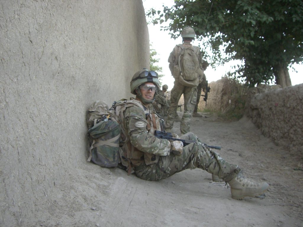 ADVANCE participant Ben in Afganistan
